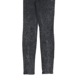GUESS Womens Jeans Black Slim Skinny Denim Medium W24 L28 Stylish Zip Closure