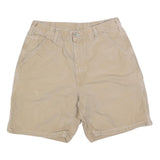 CARHARTT Mens Shorts Beige Cotton Blend Casual M W30 Workwear Utility
