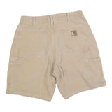 CARHARTT Mens Shorts Beige Cotton Blend Casual M W30 Workwear Utility