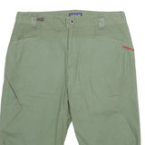 PATAGONIA Mens Shorts Green Casual M W32 Lightweight Cotton Blend