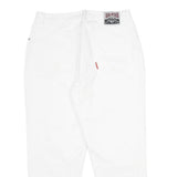 BIG STAR Womens White Classic Jeans Denim W34 L28 Zip Cotton Casual
