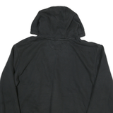 CARHARTT Mens Black Hoodie L Cotton Blend Pullover Workwear Casual