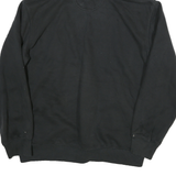 CARHARTT Mens Black Hoodie L Cotton Blend Pullover Workwear Casual