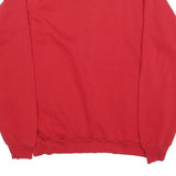 JERZEES Womens Red Florida Hollywood Beach Crew Neck XL Casual Cotton Sweatshirt