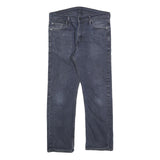 LEVI'S 513 Mens Jeans Blue Regular Straight Denim Medium W30 L26 Classic Fit Zip