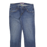 LEVI'S Womens 524 Regular Fit Straight Leg Denim Medium Wash W30 L30 Classic Zip