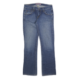 LEVI'S Womens 524 Regular Fit Straight Leg Denim Medium Wash W30 L30 Classic Zip