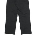 DICKIES Mens Black Classic Straight Trousers W32 L30 Workwear Durable Zip