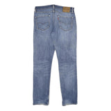 LEVI'S 511 Slim Mens Jeans Blue Denim Medium W34 L32 Slim Fit Zip Closure