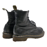 DR MARTENS Pascal Lace-Up Boots Black Leather Womens UK 4