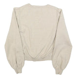 MINT VELVET Womens Cream Plain Jumper Crew Neck Basic Knit XS Lightweight Soft