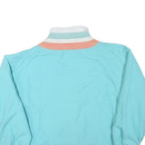 ODLO Womens Blue Zip Jacket L Polyester Blend Colourblock Casual Sport