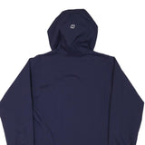 BERGHAUS Womens Blue & Pink Outdoor Jacket UK 14 Polyester Blend Hooded Zip