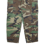 GIBRALTAR P.R INC Mens Cotton Camouflage Print Regular Fit Cargo Trousers W33