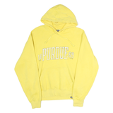 GEAR Womens Yellow Purdue Pullover Hoodie S Cotton Casual Sweatshirt