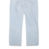 CARHARTT Mens Jeans Blue Regular Straight Denim Light W28 L32 Zip Cotton Blend