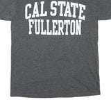 CHAMPION Mens Grey Cal State Fullerton Graphic T-Shirt M Short Sleeve Crew Neck