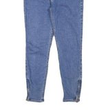 LEE Womens Slim Blue Denim Slim Jeans W28 L24 Zip Closure