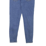 LEE Womens Slim Blue Denim Slim Jeans W28 L24 Zip Closure