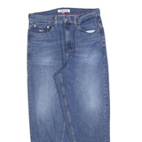 TOMMY HILFIGER Womens Regular Blue Denim Light W29 L27 Jeans Classic Cotton