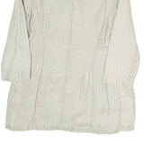 BOGNER Womens Cream Cotton Blend Button Jacket M Plain Light Stylish