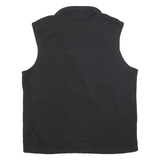 THE NORTH FACE Mens Black Jacket XL Polyester Zip Plain Outdoor Warm Casual