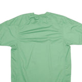 NIKE Mens Green Crew Neck Short Sleeve T-Shirt M Swoosh Logo Sportswear