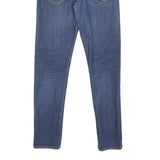 LEVI'S 520 Mens Jeans Blue Slim Skinny Denim Raw W28 L32 Stretch Classic