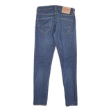 LEVI'S 520 Mens Jeans Blue Slim Skinny Denim Raw W28 L32 Stretch Classic