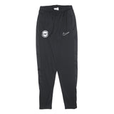 NIKE Mens Joggers Black Slim Tapered S W25 L28 Brighton Albion Logo