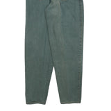 TRADERS Womens Jeans Green Regular Straight Denim W25 L28 Comfortable Cotton