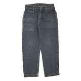 ZARA Womens Regular Blue Denim Jeans W30 L26 Cotton Blend Zip Pockets