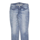 LEVI'S Womens Jeans Blue Slim Skinny Denim Light W29 L32 Stylish Casual