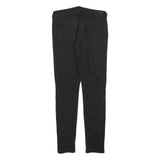 LEVI'S Womens Jeans Black Slim Skinny Denim Medium W31 L31 Zip Cotton Blend