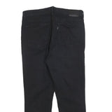 LEVI'S 724 BIG E Womens Jeans Black Regular Straight Denim W31 L25 Vintage Style