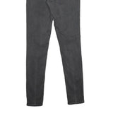 LEVI'S 710 Super Skinny Womens Jeans Black Slim Skinny Denim W28 L30 Stretch Fit