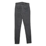 LEVI'S 710 Super Skinny Womens Jeans Black Slim Skinny Denim W28 L30 Stretch Fit