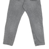 CARHARTT Mens Jeans Grey Regular Straight Denim Medium W30 L28 Casual Zip