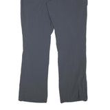 MAIER Mens Polyester Blend Blue Regular Straight Trousers W38 L32 Outdoor Casual