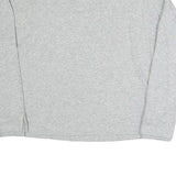 DKNY Womens Grey Cotton Blend Crew Neck Sweatshirt M Casual Pullover