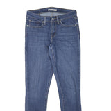 LEVI'S Womens Blue Slim Skinny Denim W27 L29 Zip Cotton Blend Jeans Fashion