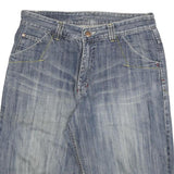 OX JEANS Mens Denim Blue Casual Shorts XL W31 Stylish Comfortable