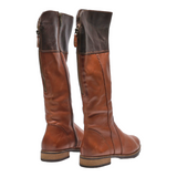 TAMARIS  High Boots Brown Leather Womens UK 4