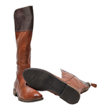 TAMARIS  High Boots Brown Leather Womens UK 4