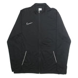 NIKE Mens Black XL Polyester Jacket Zip Sportswear Regular Fit Lightweight