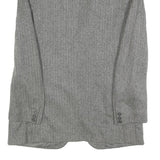 REDI Mens Black & White Classic Jacket M Cashmere Blend Herringbone Pattern