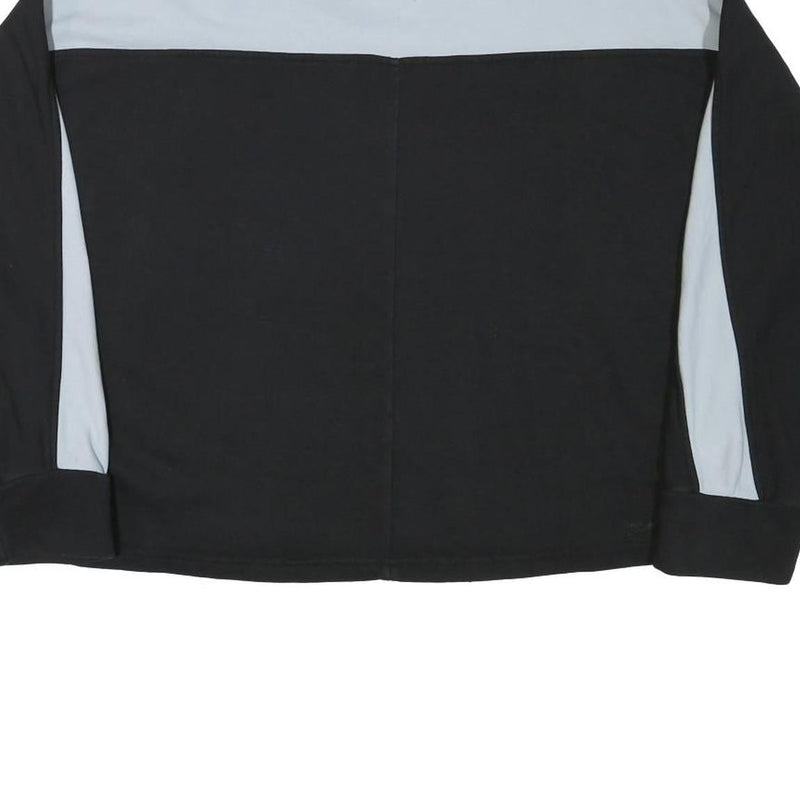 FILA Womens Black & Grey Logo Crew Neck M Sweatshirt Cotton Blend Casual