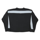 FILA Womens Black & Grey Logo Crew Neck M Sweatshirt Cotton Blend Casual