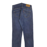 LEVI'S 523 Womens Jeans Blue Slim Straight Denim Medium W26 L30 Zip Cotton Blend