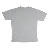 RUSSELL ATHLETIC Mens Grey Red Indiana Graphic T-Shirt L Short Sleeve Crew Neck